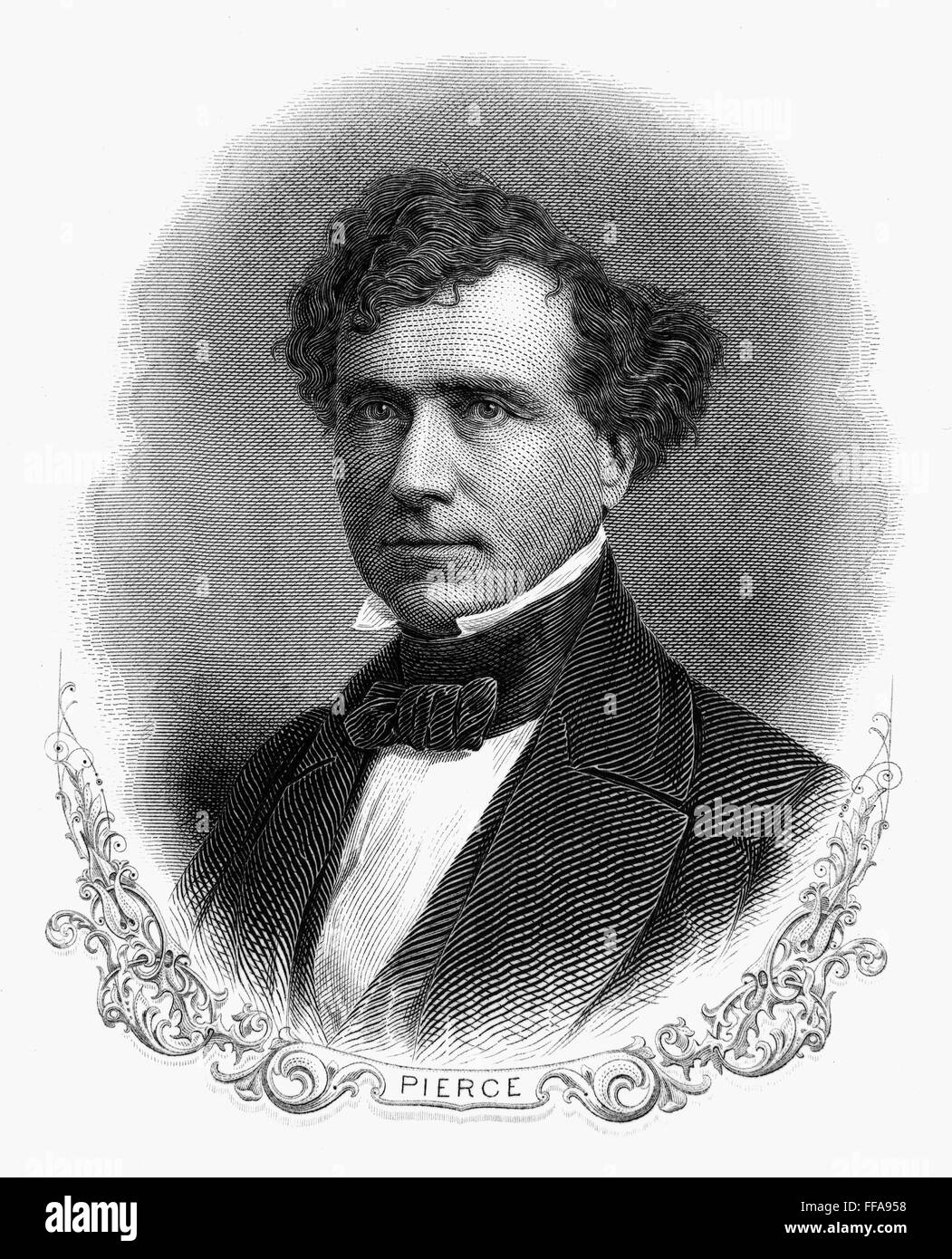 FRANKLIN PIERCE (1804-1869). /nFourteenth President of the United ...