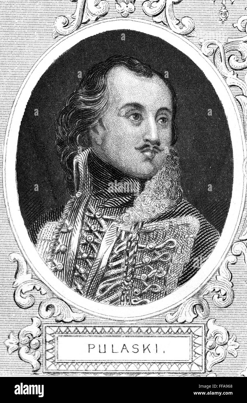 CASIMIR PULASKI (17471779). /nPolish soldier in American Revolutionary
