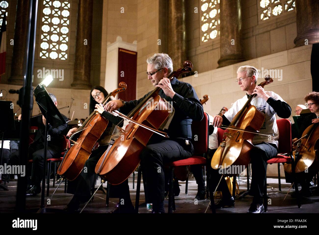 Philadelphia Orchestra's 26th Annual Martin Luther King Jr. Tribute Concert. Stock Photo