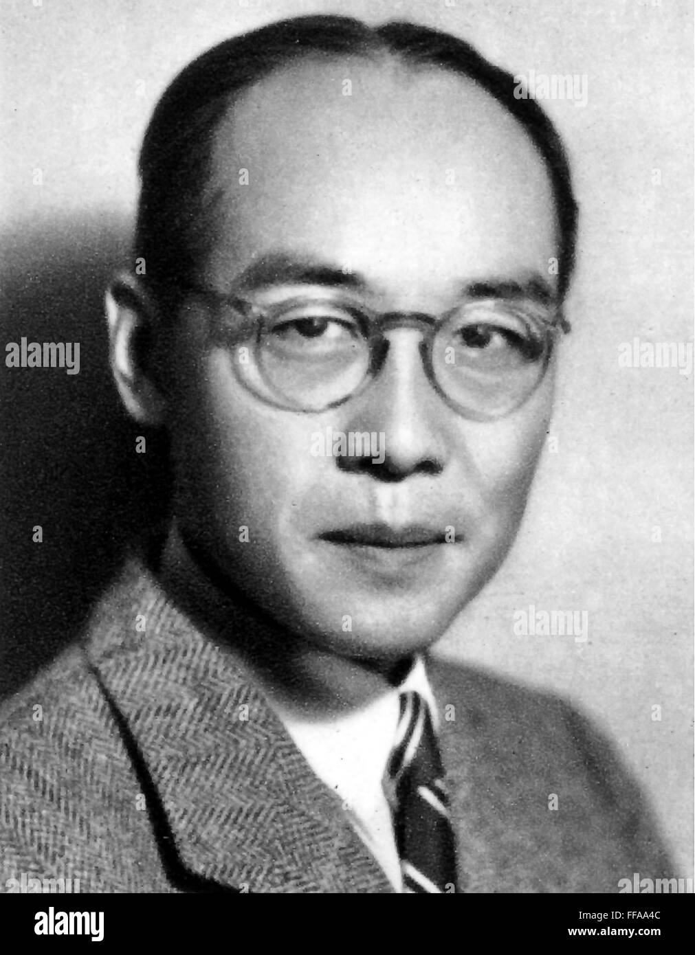 HIDEKI YUKAWA (19071981). /nJapanese physicist Stock Photo Alamy
