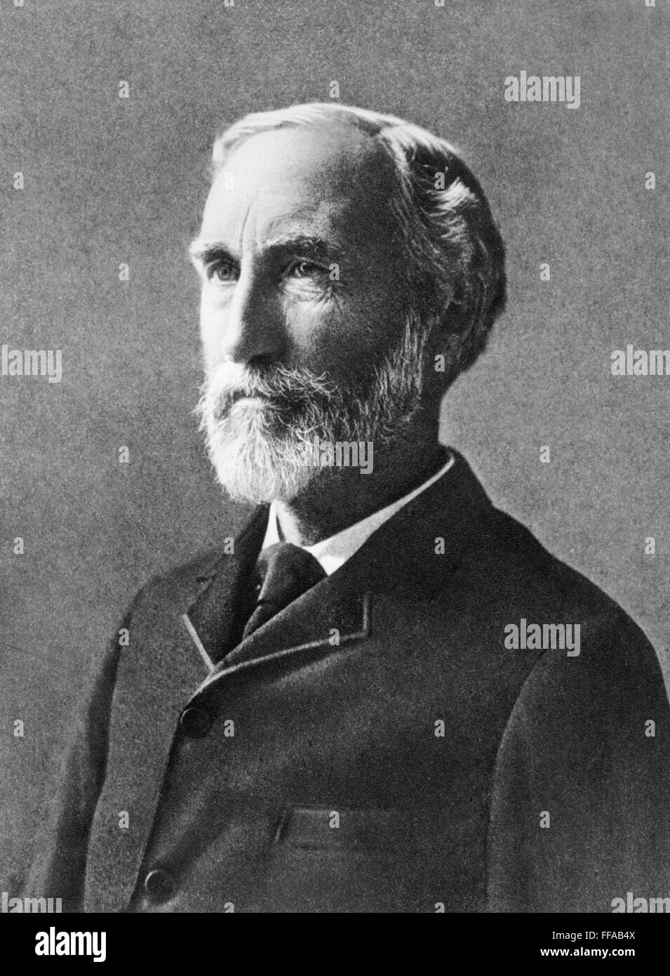 JOSIAH WILLARD GIBBS (1839-1903). American physicist. Stock Photo