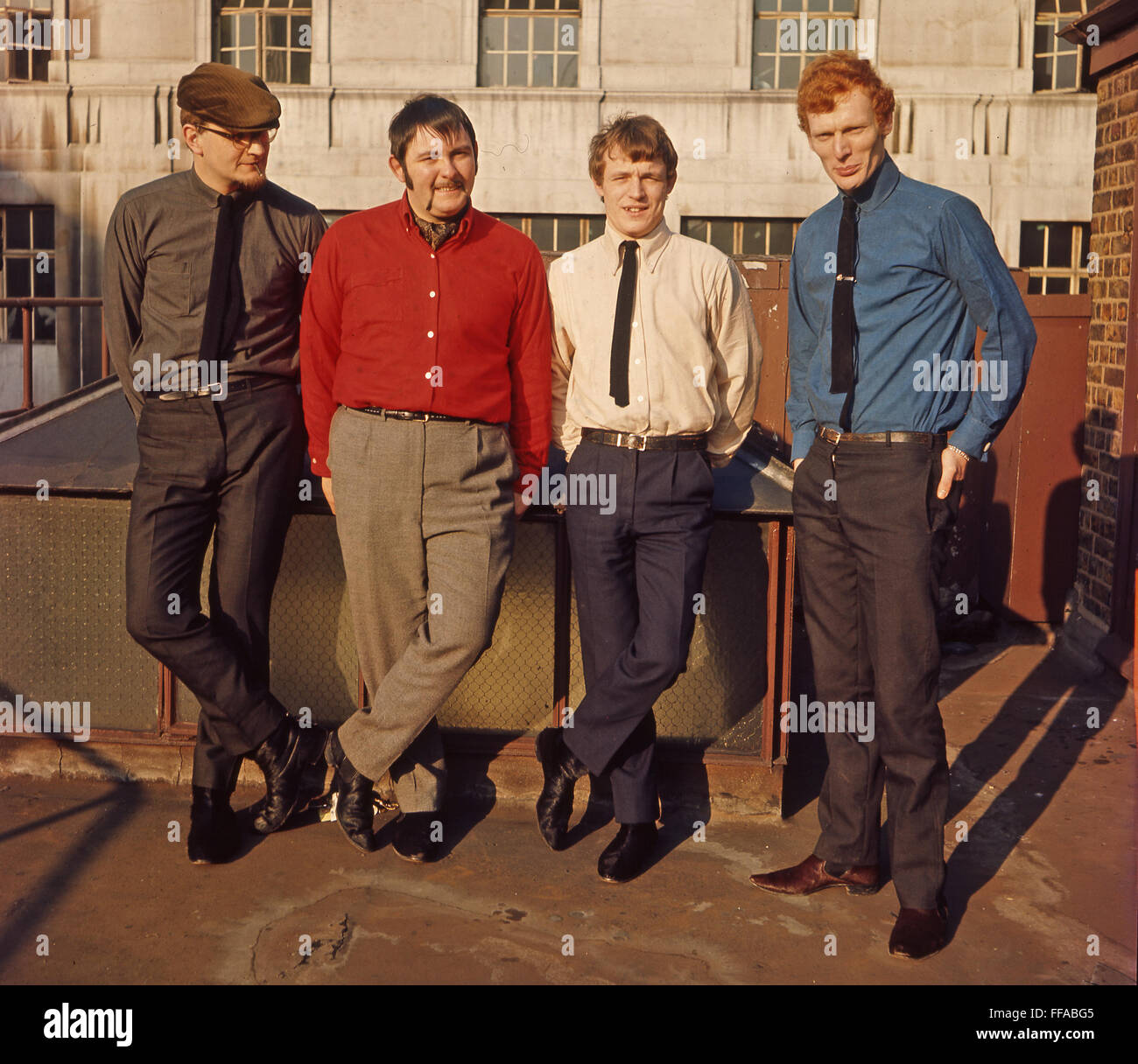 GRAHAM BOND ORGANISATION UK rock group on 17 March 1965. From left