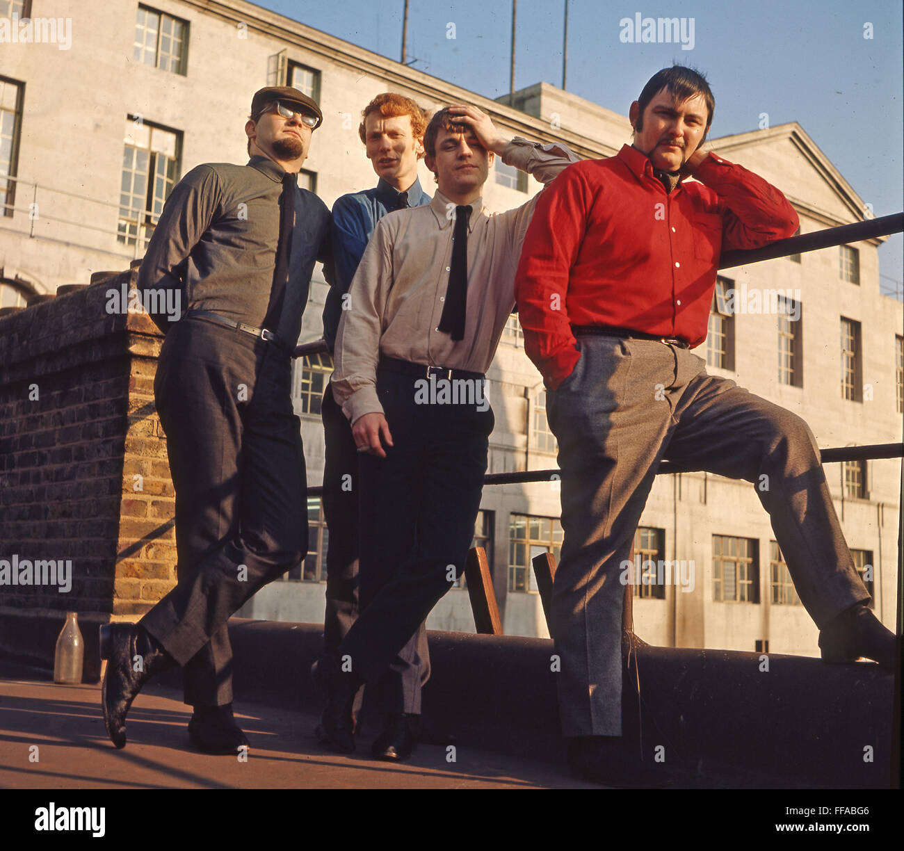 GRAHAM BOND ORGANISATION UK rock group on 17 March 1965. From left