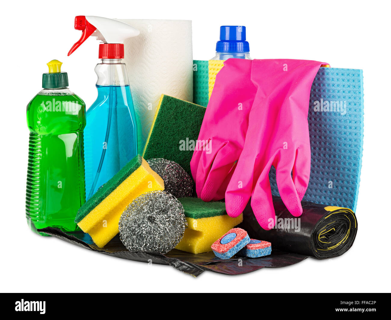 Variety of cleaning products Stock Photo by ©JanPietruszka 71082471