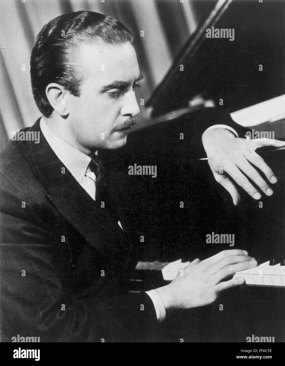 CLAUDIO ARRAU 1903 1991 nChilean Pianist Stock Photo Alamy
