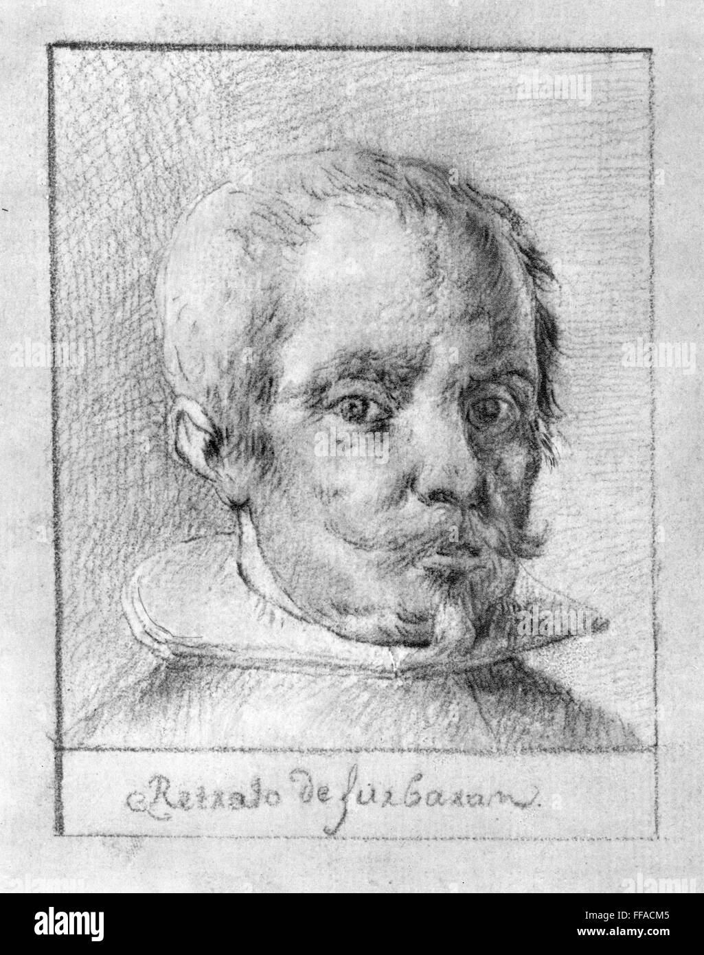 FRANCISCO de ZURBARAN /n(15981664?). Spanish painter. Presumed