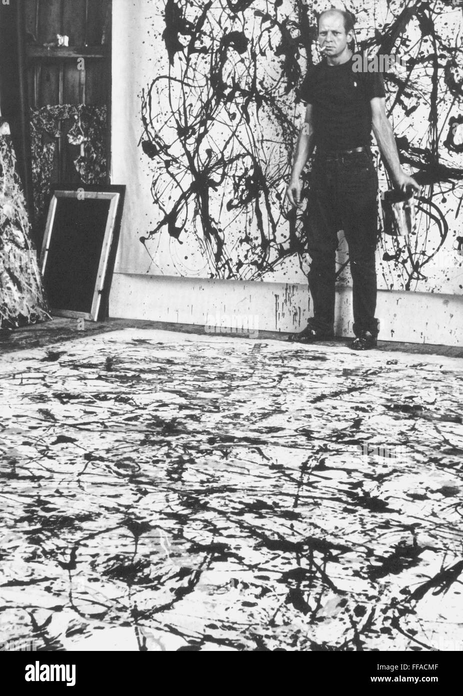 Jackson pollock portrait hires stock photography and images Alamy