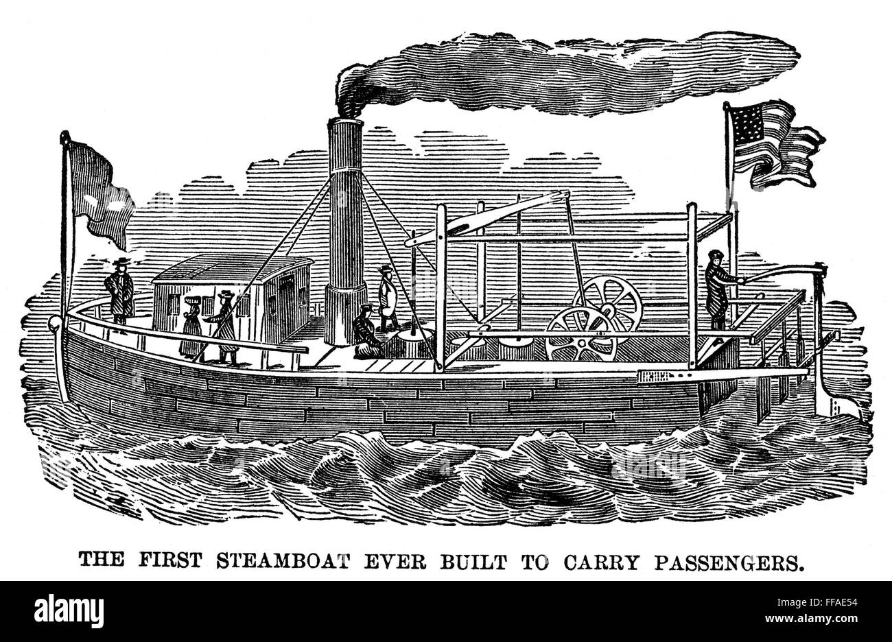 пароход был изобретен раньше чем открыли америку