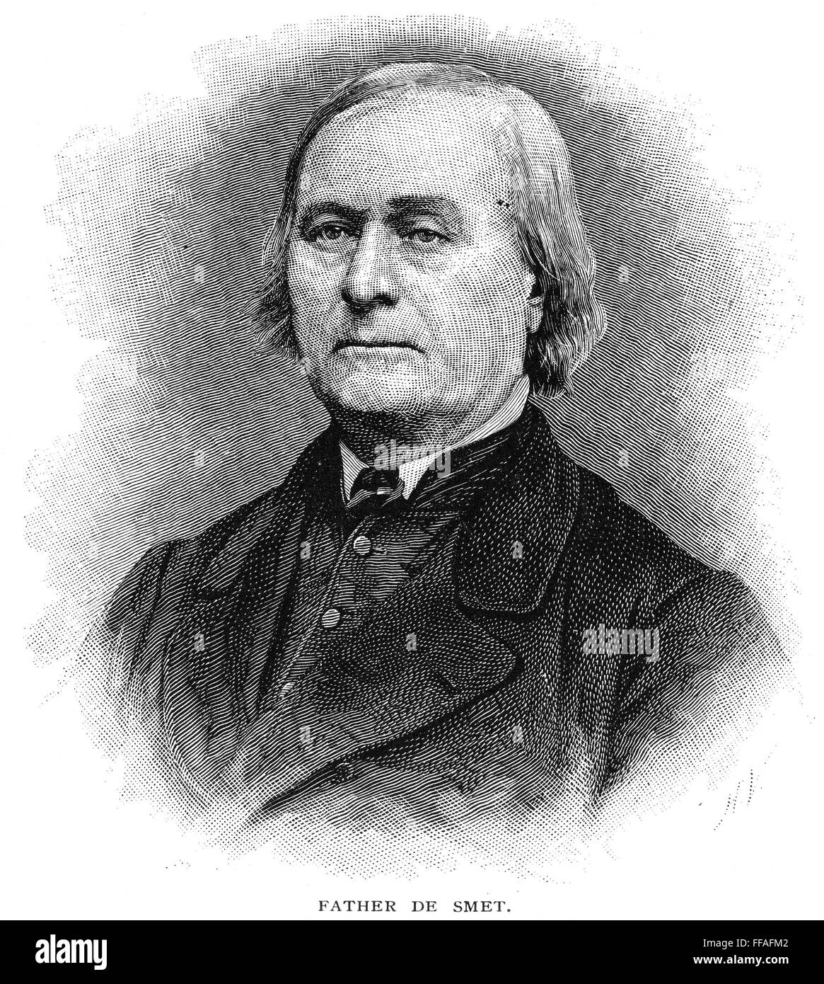 PIERRE DE SMET (18011873). /nPierre Jean De Smet. Belgian Jesuit