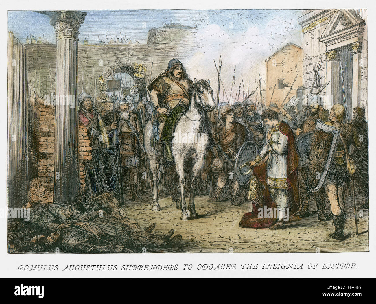476 roman empire hi-res stock photography and images - Alamy
