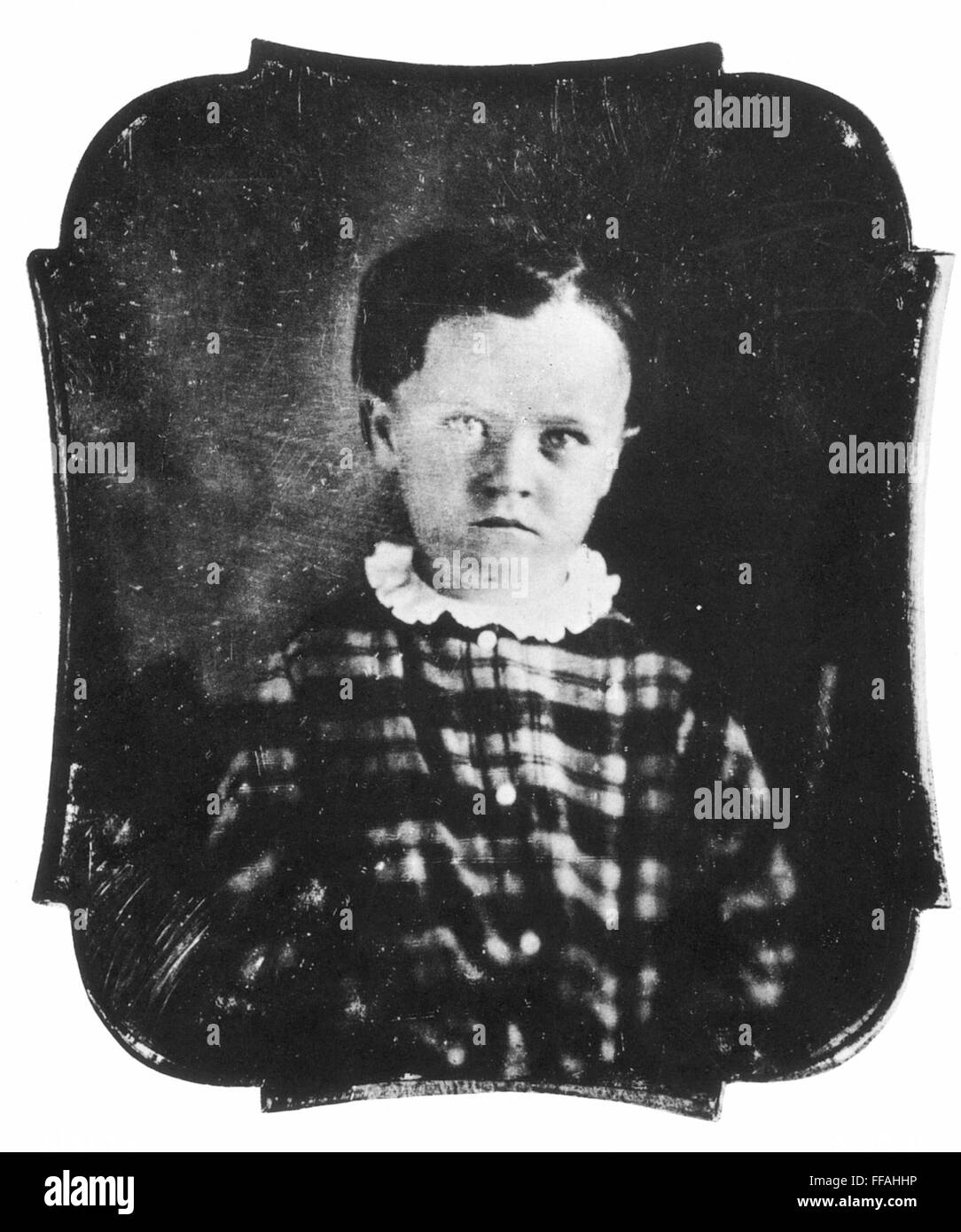 THOMAS EDISON (18471931). /nAmerican inventor. Photographed at the age