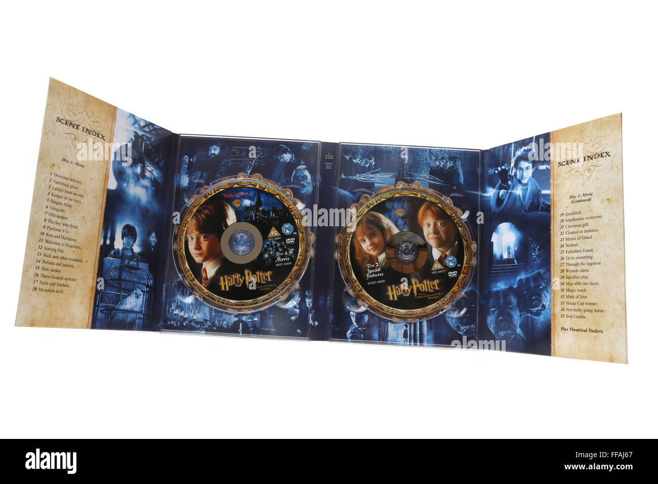 Harry Potter And The Philosopher s Stone DVD 2 Disc Special Edition Stock Photo Alamy