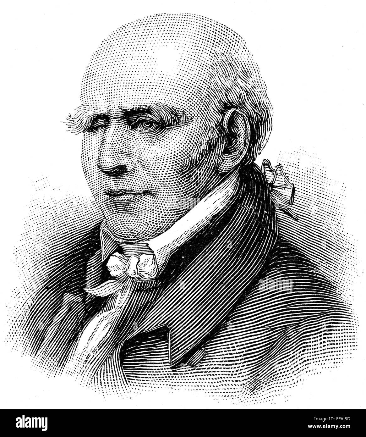STEPHEN GIRARD (1750-1831). /nAmerican merchant and financier. Wood