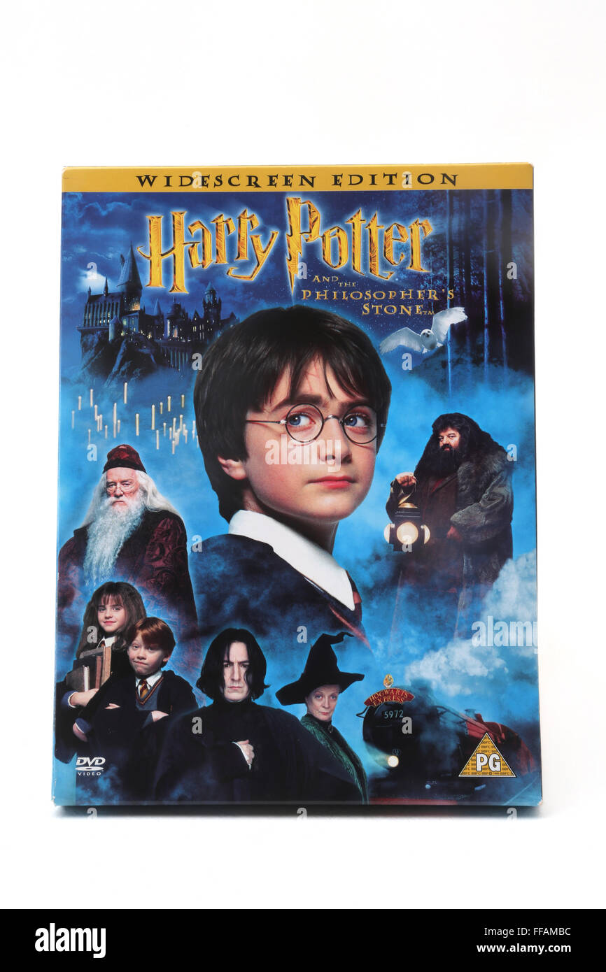 Harry Potter And The Philosopher's Stone DVD 2 Disc Special Edition Stock Photo