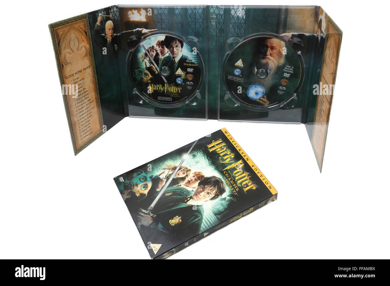 Harry Potter And The Chamber Of Secrets DVD 2 Disc Special Edition Stock  Photo - Alamy