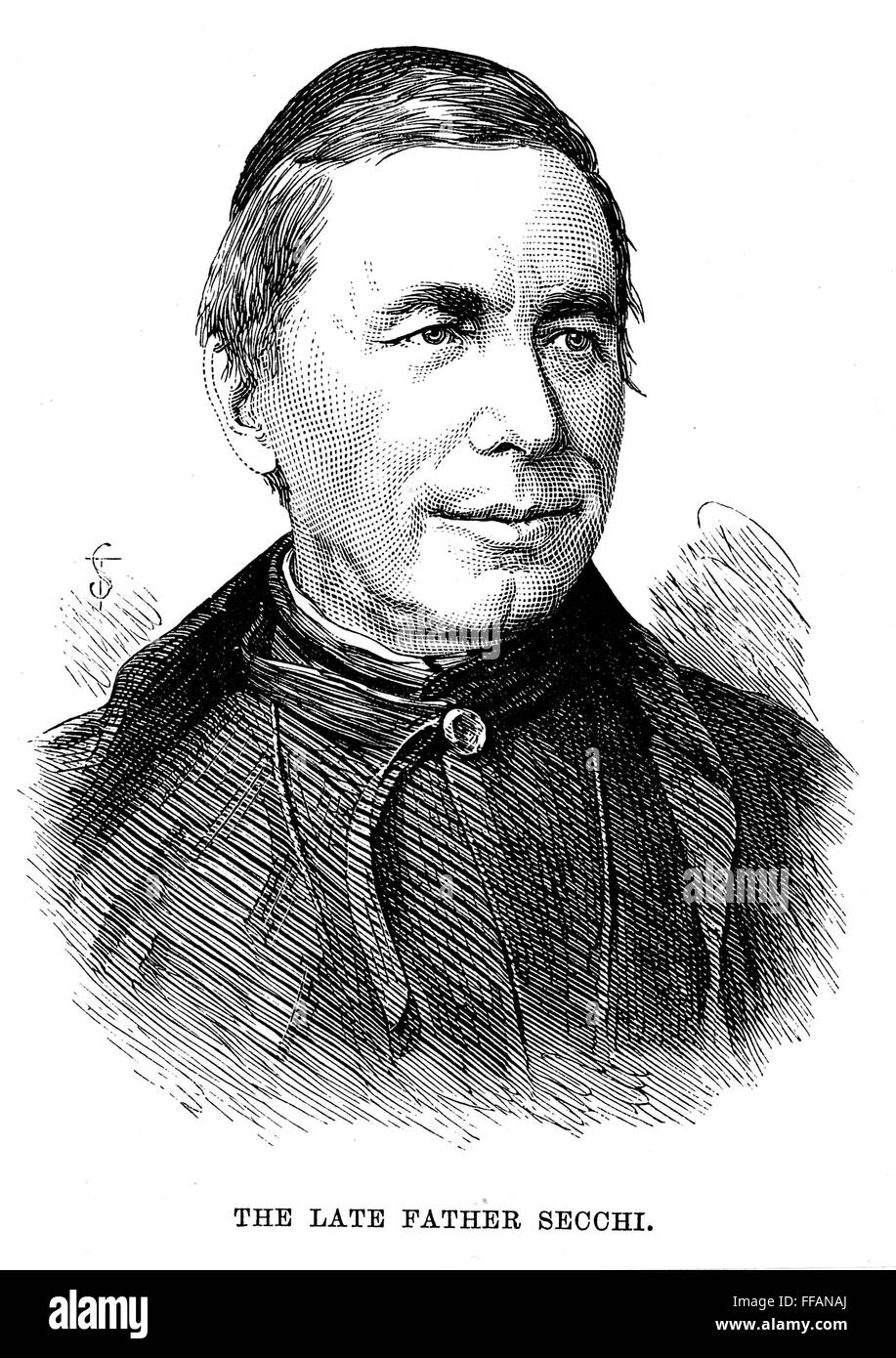 PIETRO ANGELO SECCHI /n(1818-1878). Italian Jesuit and astronomer. Line ...