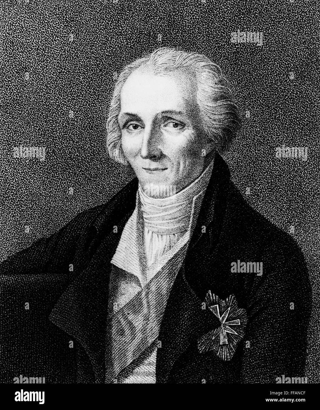 Thompson Physicist BENJAMIN THOMPSON /n(1753-1814). Count Rumford. American physicist ...