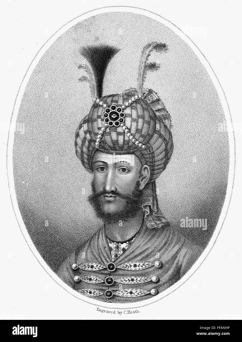 Tahmasp I 1514 1576 Nking Of Persia 1524 1576 Nstipple Stock Photo Alamy