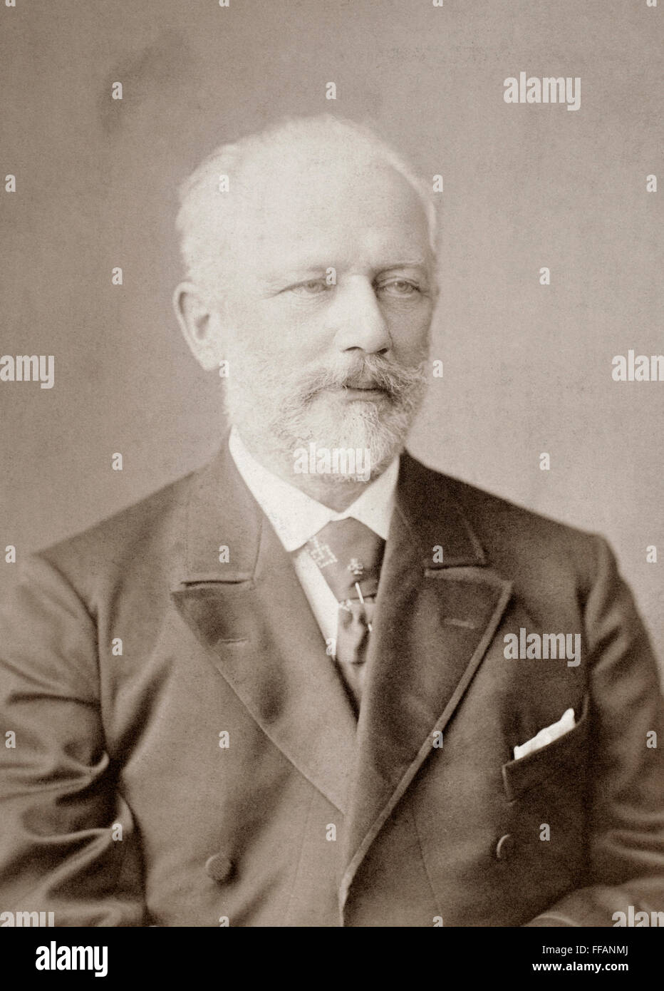 PETER ILICH TCHAIKOVSKY /n(1840-1893). Russian composer Stock Photo - Alamy