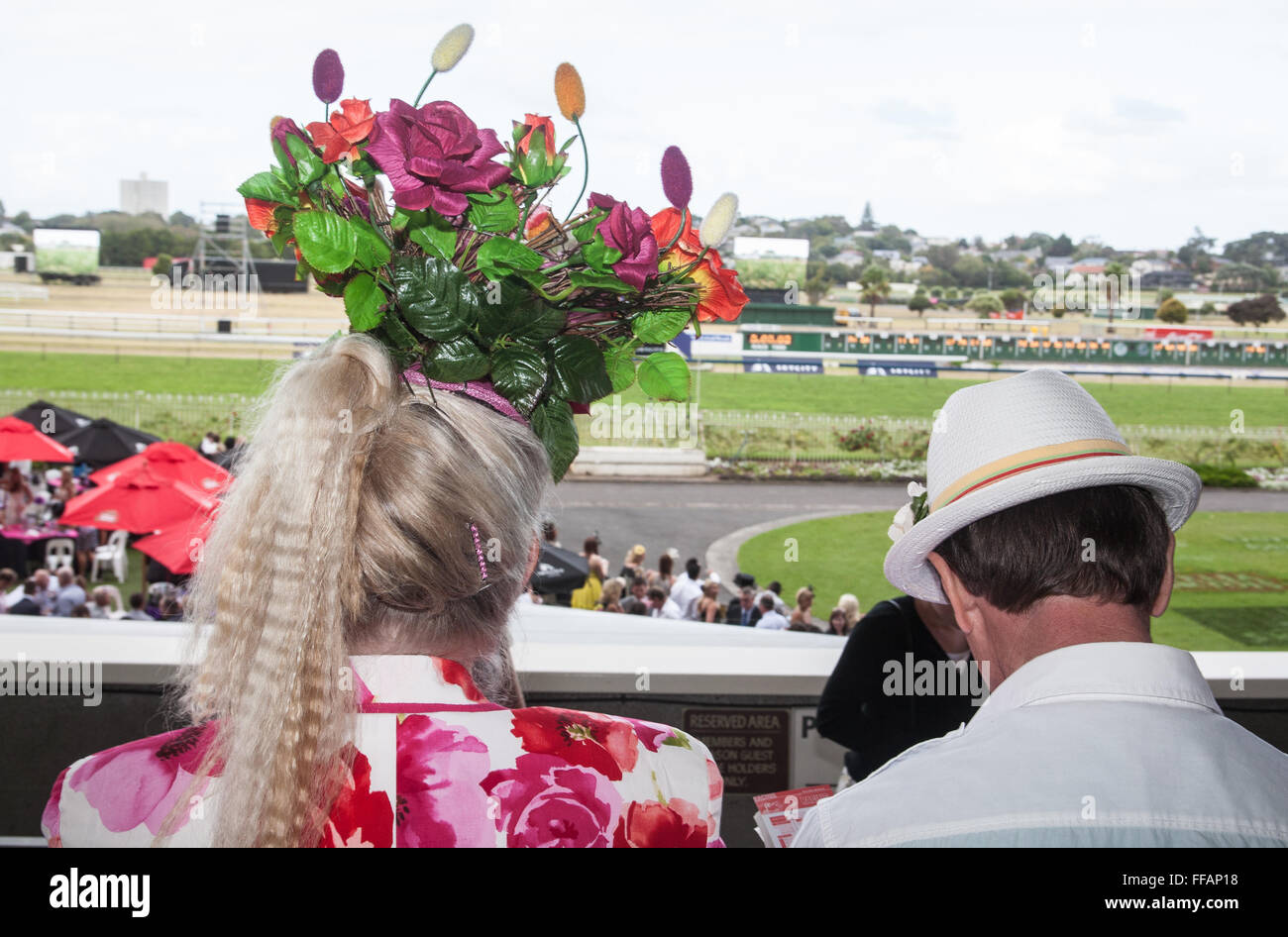 At Ellerslie horse race meeting,Auckland,New Zealand Stock Photo Alamy