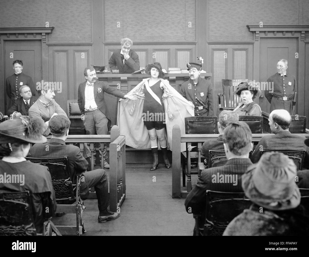 SILENT STILL: COURTROOM Stock Photo Alamy