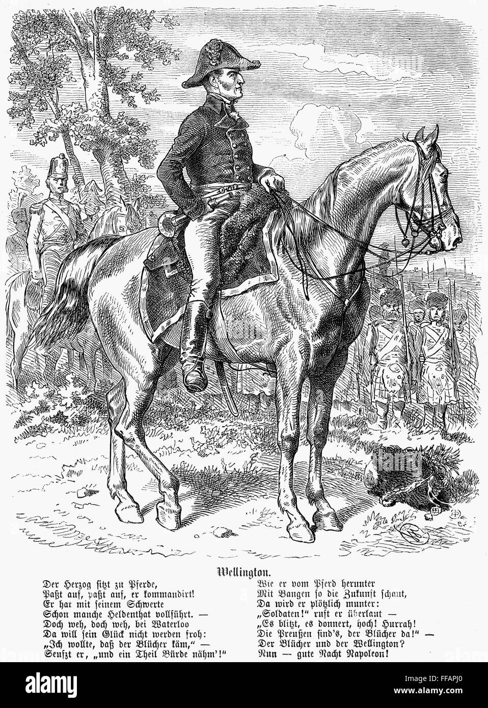 DUKE OF WELLINGTON /n(17691852). Arthur Wellesley, 1st Duke of