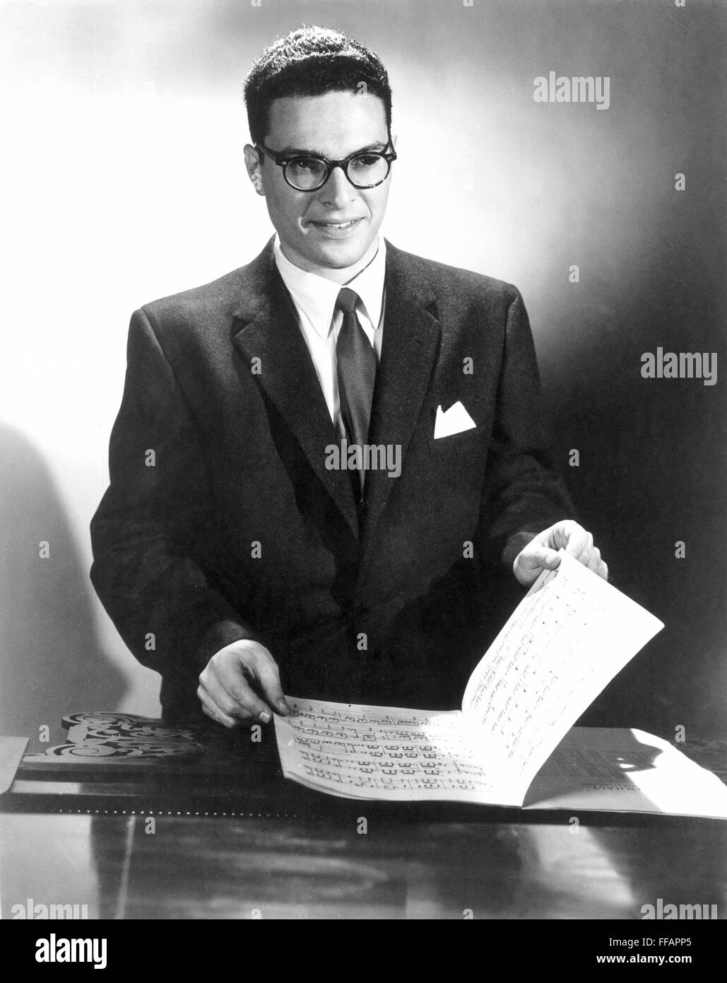 LEON FLEISHER (b.1928). /nAmerican pianist and conductor Stock Photo