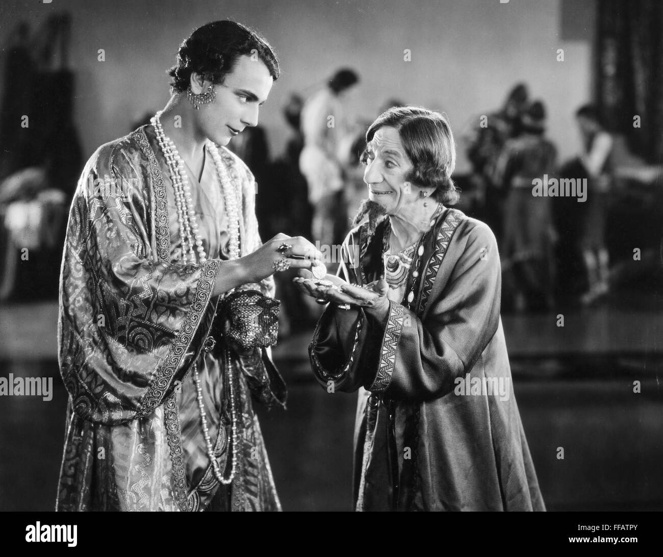 FILM STILL FORTUNE TELLING Stock Photo Alamy