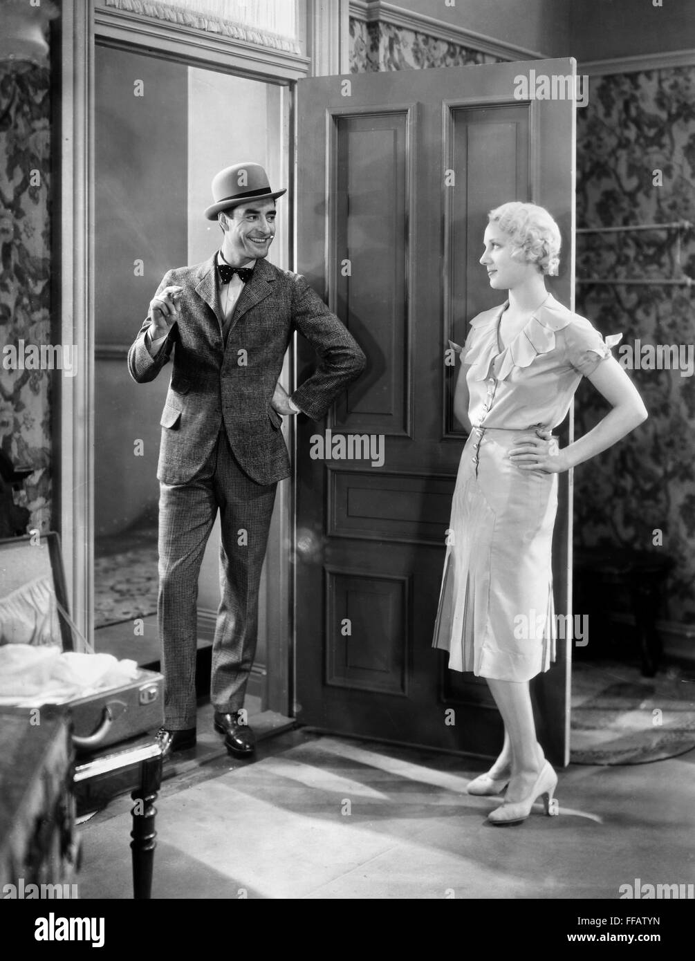 SILENT FILM STILL COUPLES Stock Photo Alamy