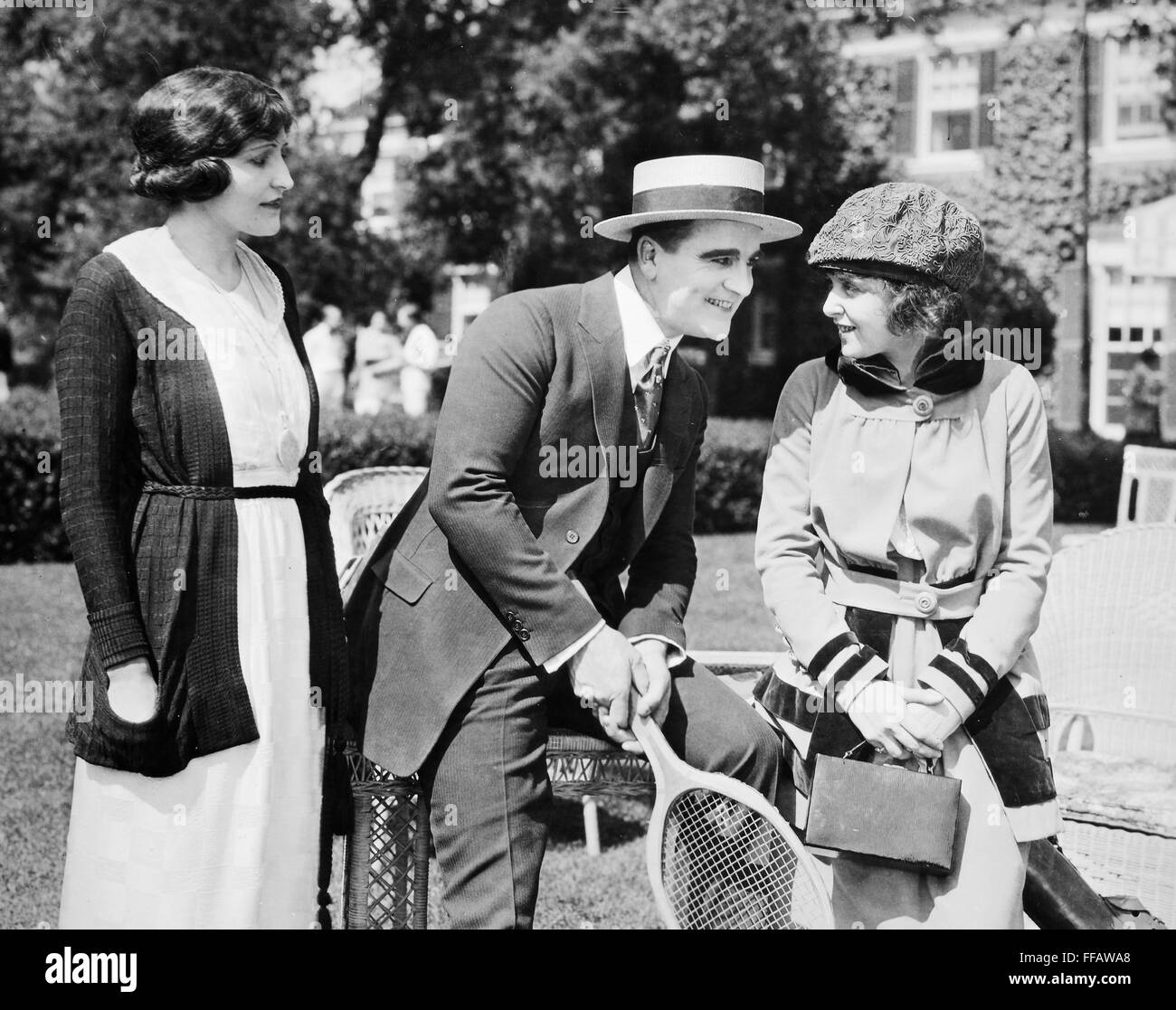 SILENT FILM STILL: SPORTS./n'The Prince and Betty,' 1919. Stock Photo