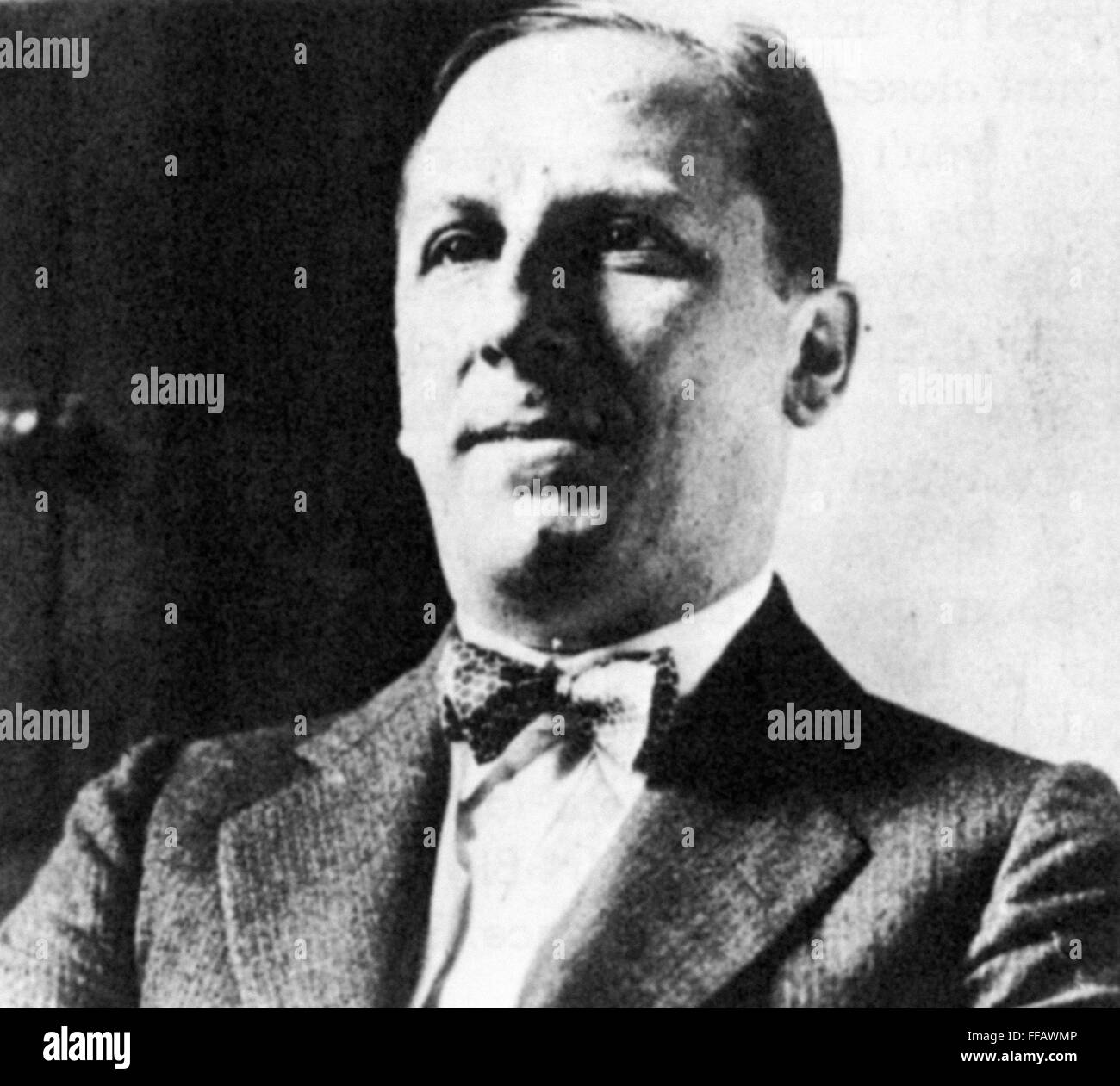 ARNOLD ROTHSTEIN (1882-1928). /nAmerican gambler. Photograph, c1925