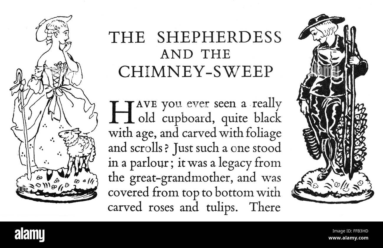 ANDERSEN SHEPHERDESS. /n'The Shepherdess and the ChimneySweep