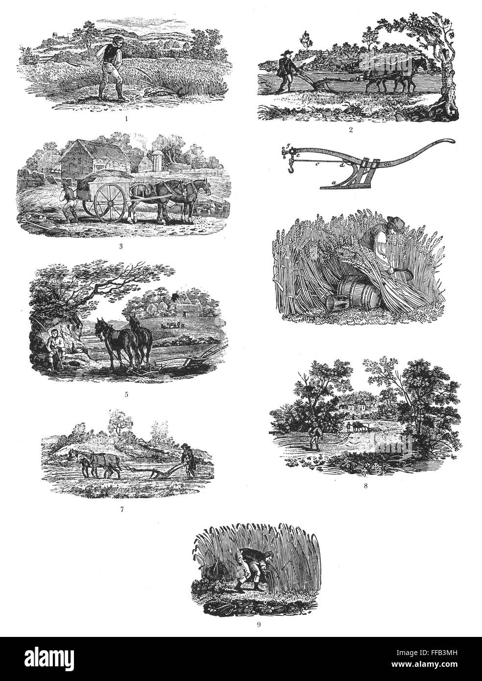 farming-19th-century-nwood-engraving-early-19th-century-stock-photo