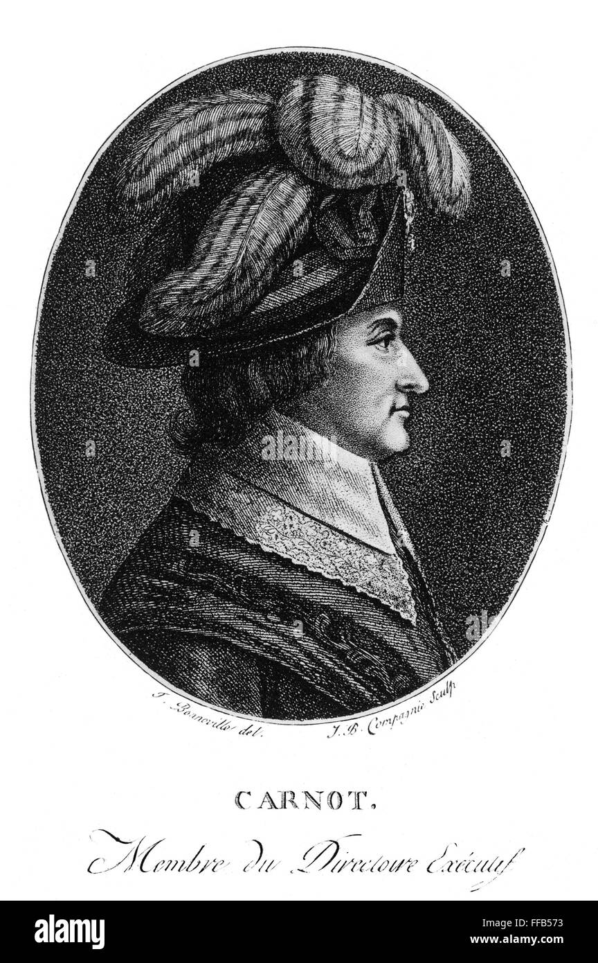 LAZARE CARNOT (1753-1823). /nLazare Nicolas Marguerite Carnot. French ...