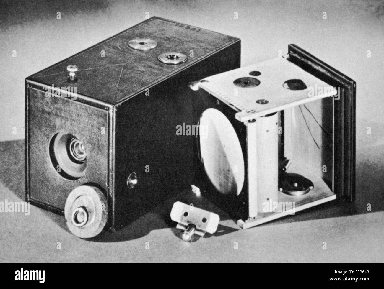 KODAK BOX CAMERA 1888 nKodak 1 The Box Camera Which Popularized KODAK BOX CAMERA 1888 nKodak 1 The Box Camera Which Popularized