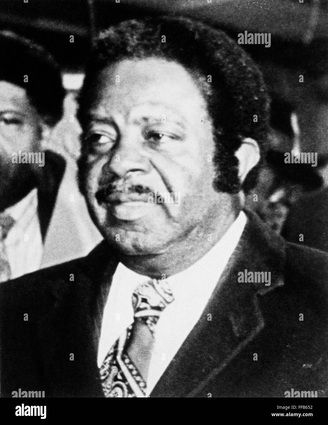 RALPH DAVID ABERNATHY /n(19261990). American clergyman and civil rights activist. Photographed