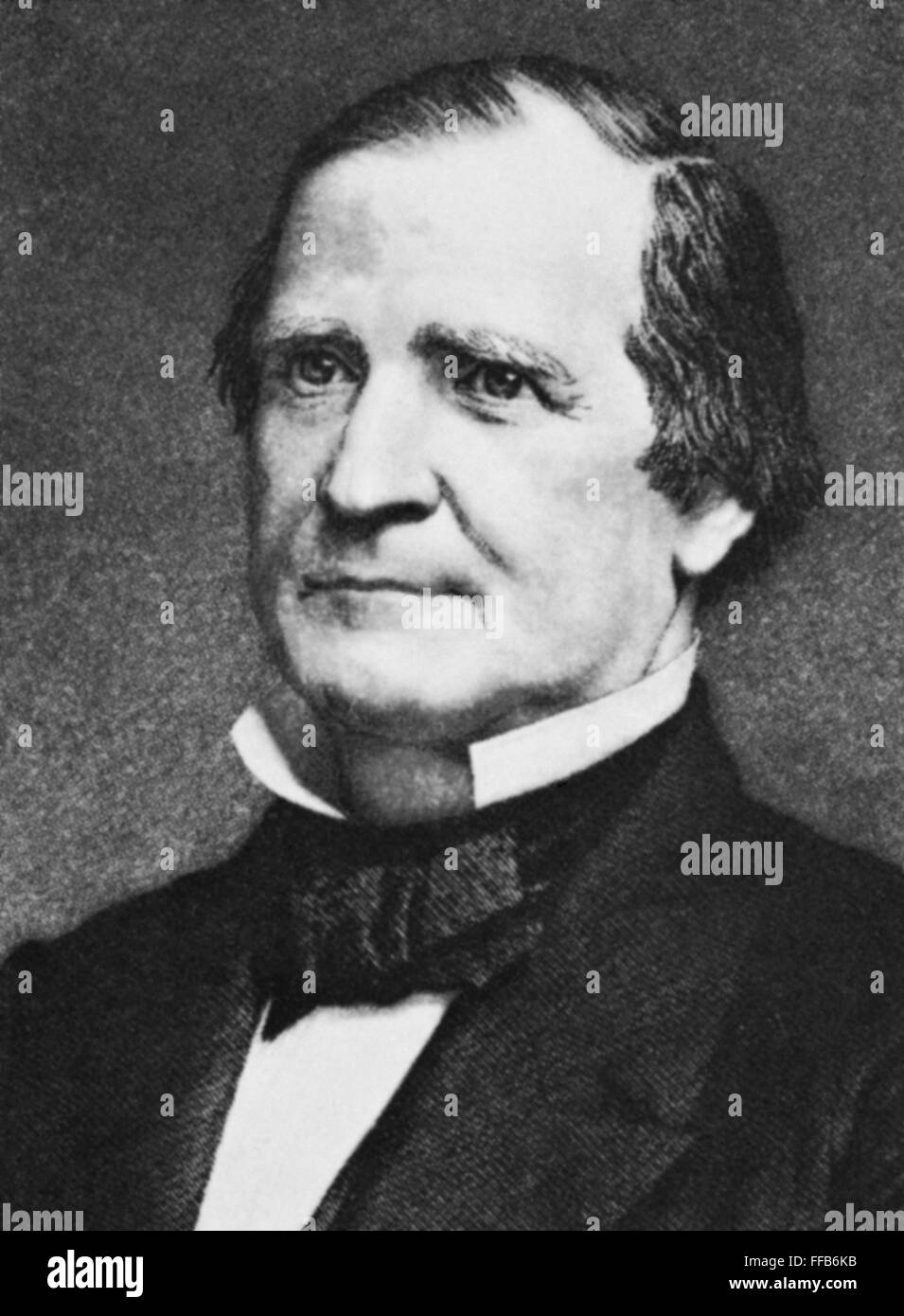 ENOCH COBB WINES /n(1806-1879). American prison reformer. Mezzotint by John Sartain. Stock Photo