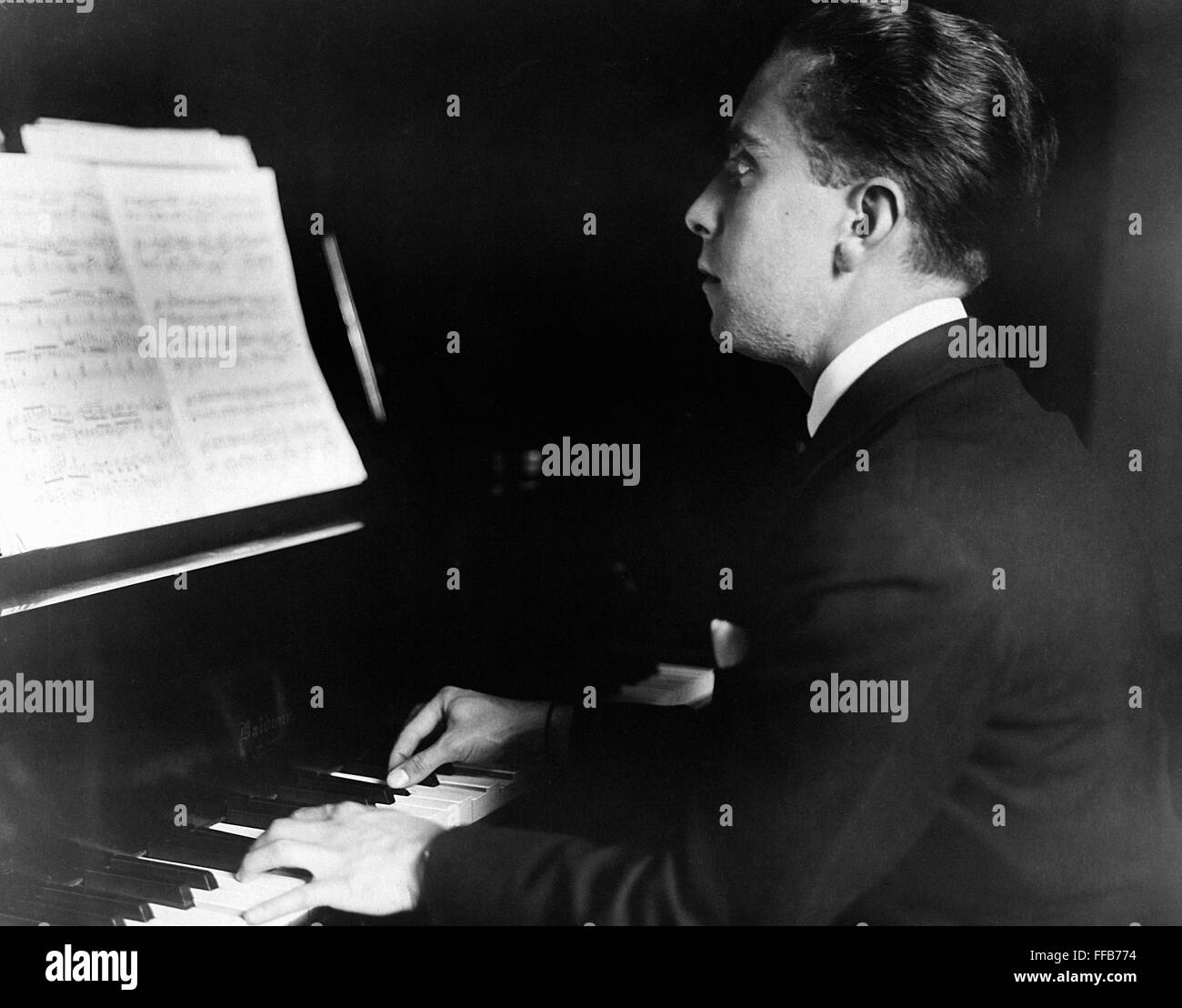 CLAUDIO ARRAU (1903-1991). /nChilean pianist Stock Photo - Alamy