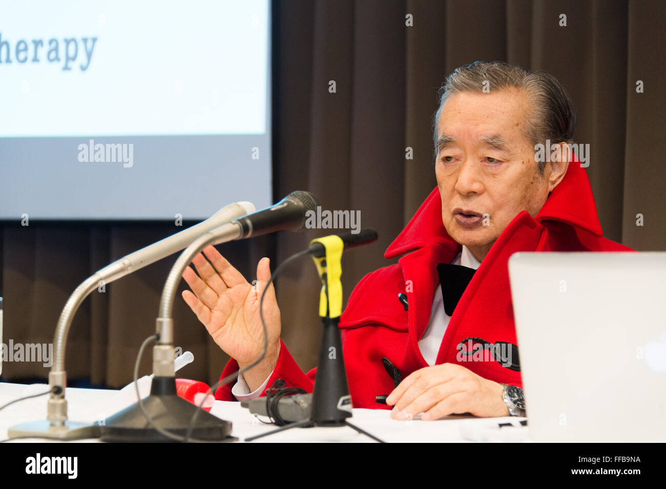 Inventor Yoshiro Nakamatsu, better known as “Dr. Nakamatsu” attends a