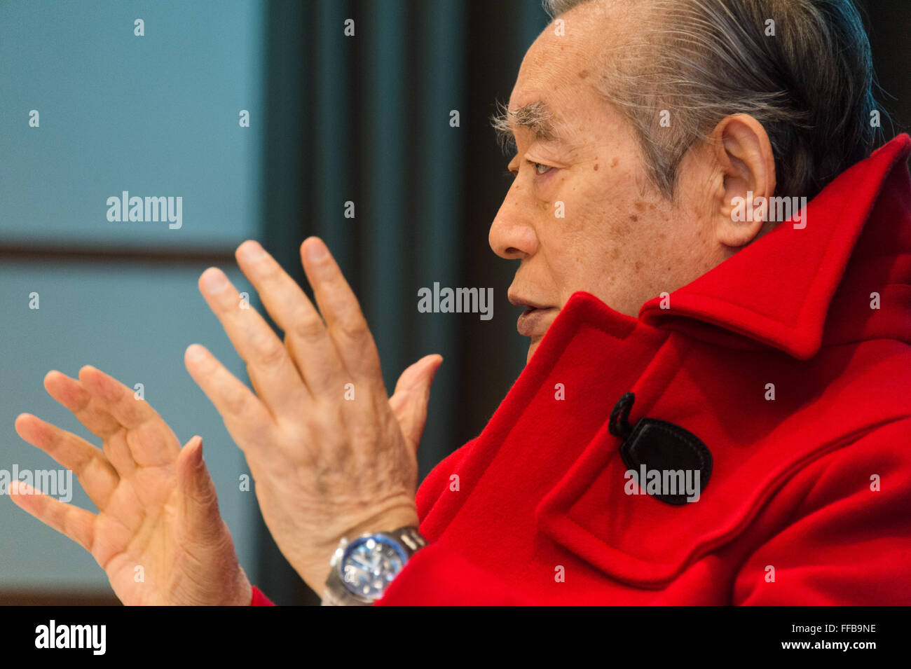 Inventor Yoshiro Nakamatsu, better known as "Dr. Nakamatsu" attends a