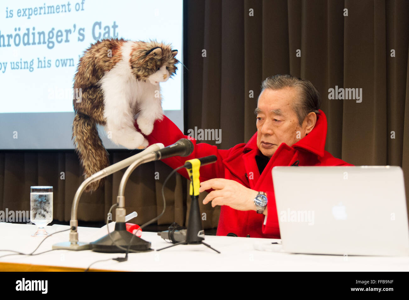 Inventor Yoshiro Nakamatsu, better known as "Dr. Nakamatsu" attends a
