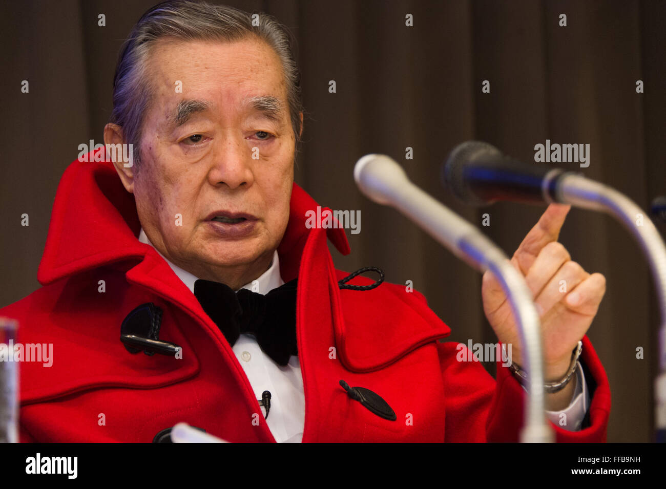 Inventor Yoshiro Nakamatsu, better known as “Dr. Nakamatsu” attends a