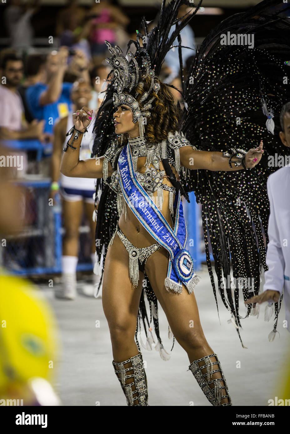 Samba Dancers Parade In The Sambadrome During The Rio Carnival Stock Photo Alamy Samba Dancers Parade In The Sambadrome During The Rio Carnival Stock Photo Alamy