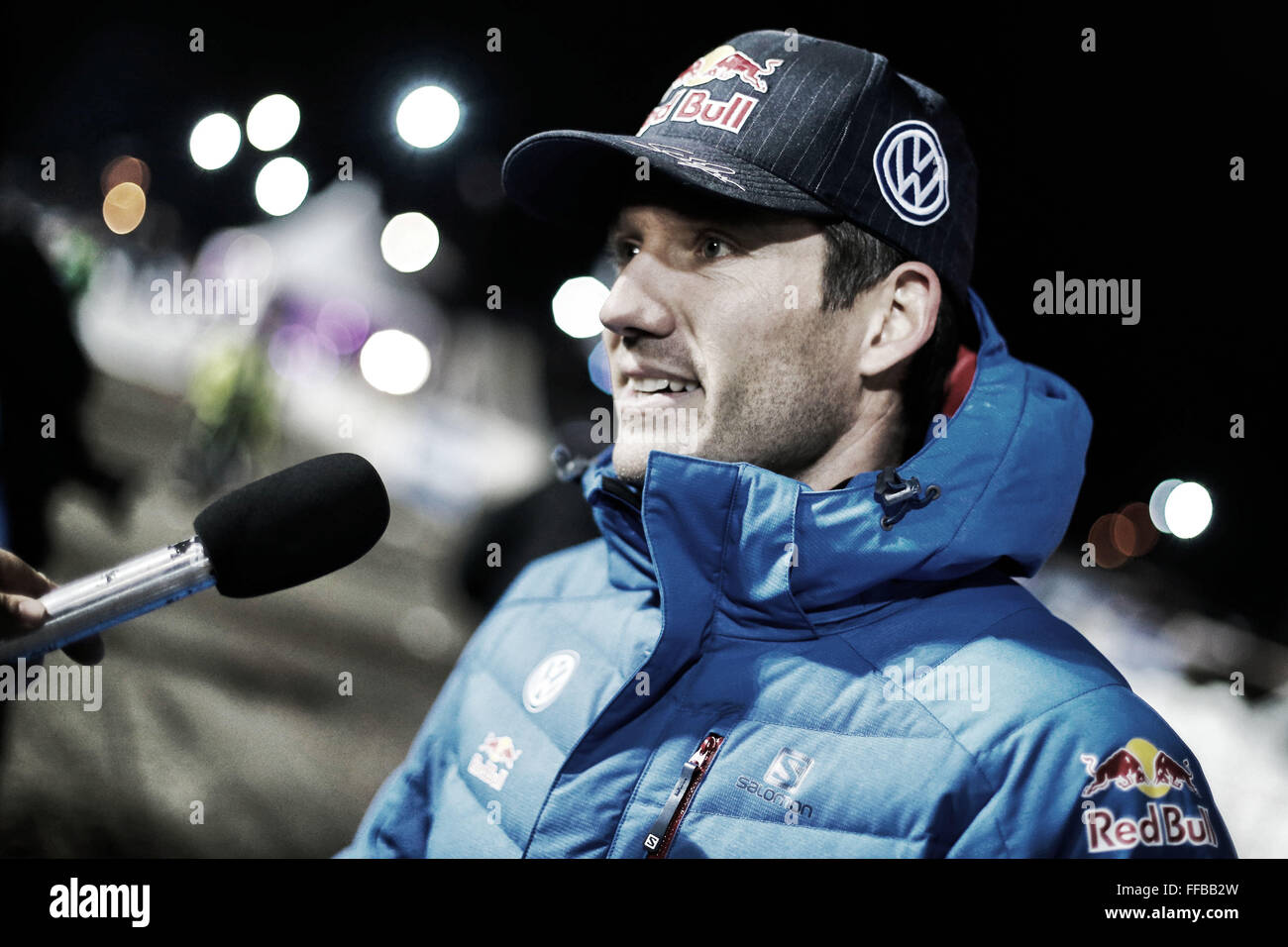 Karlstad, Sweden. 11th Feb, 2016. WRC Rally of Sweden. Prepartion day