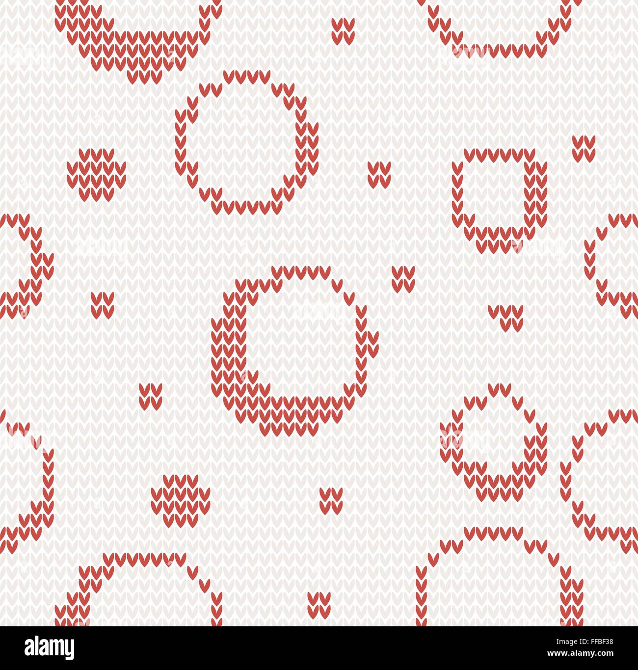 Christmas red seamless pattern Stock Vector Images - Alamy