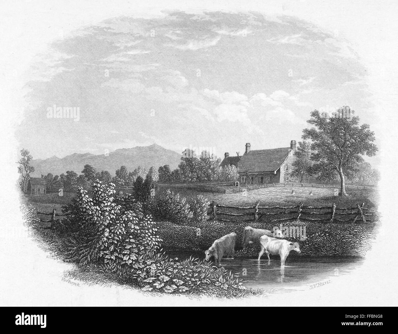 WASHINGTON HEADQUARTERS. Washington's headquarters at Tappan