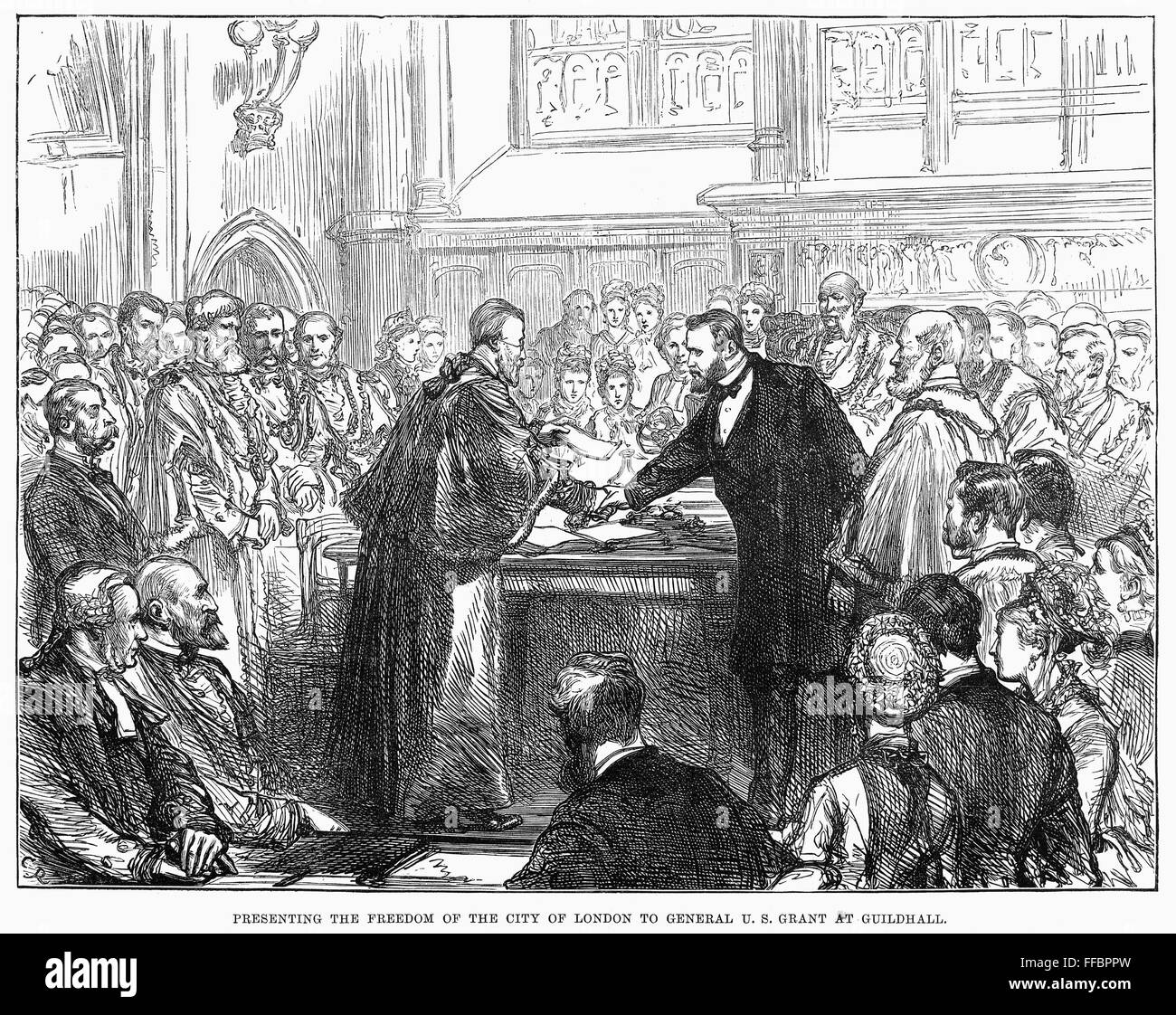 ULYSSES S. GRANT /n(18221885). ExPresident Ulysses S. Grant being