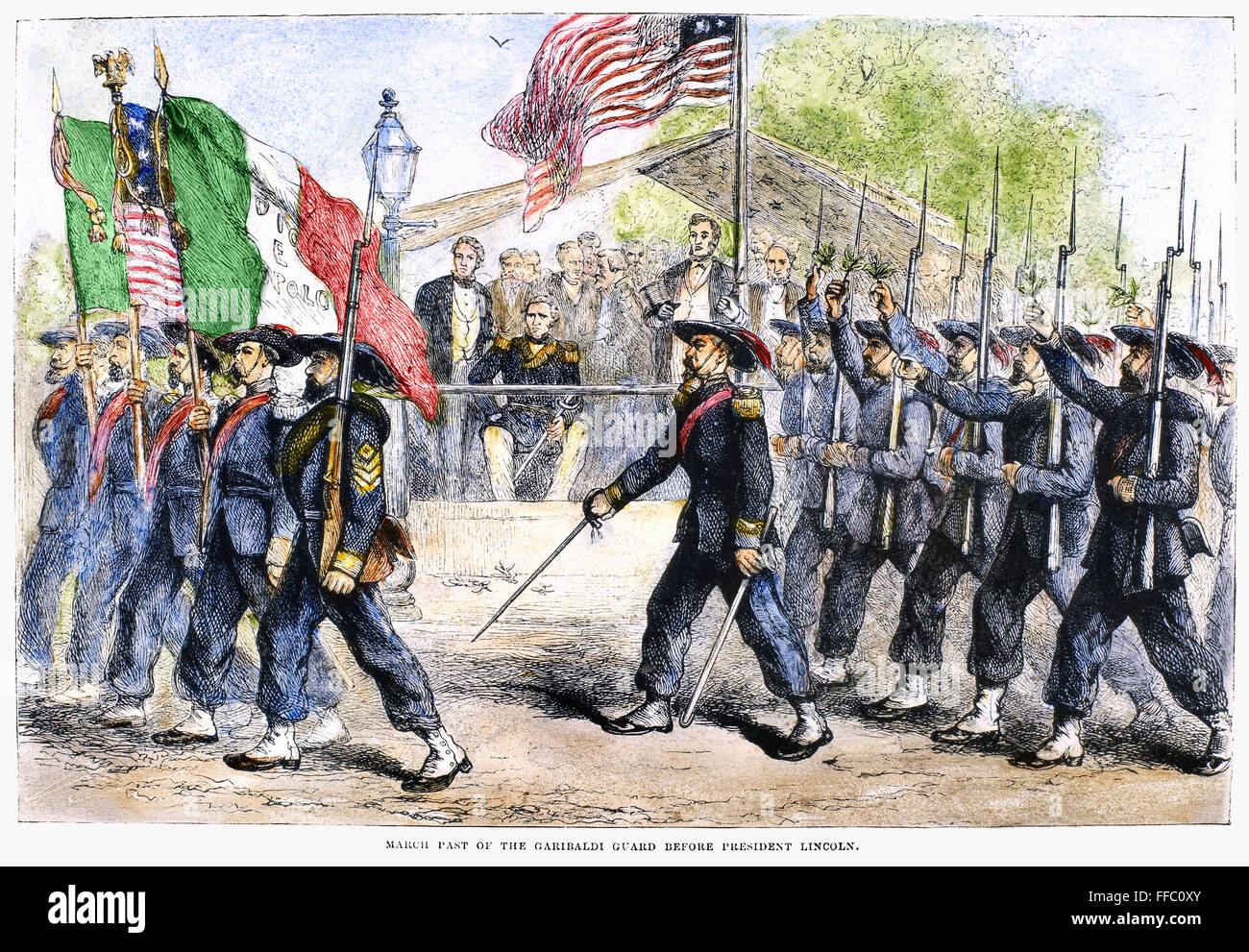 CIVIL WAR GARIBALDI GUARD. /nThe 39th New York State Volunteers, known