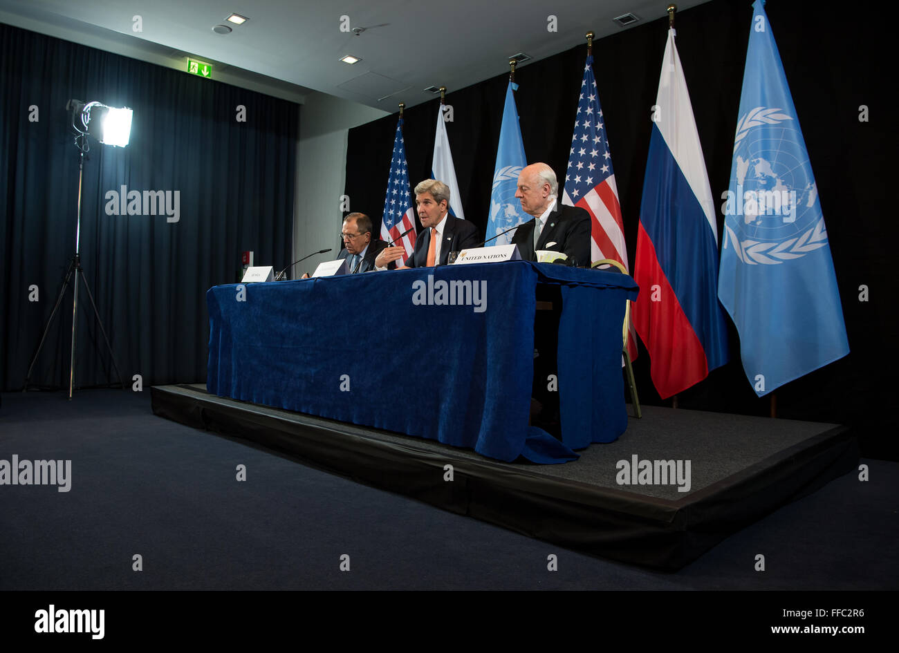 Munich, Germany. 11th February, 2016. Russian Foreign Minister Sergei ...