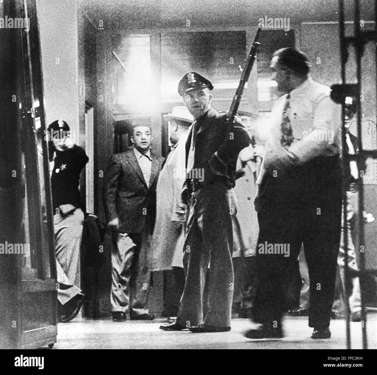 UTAH STATE PRISON RIOT. /nArmed prison officials at the Utah State ...